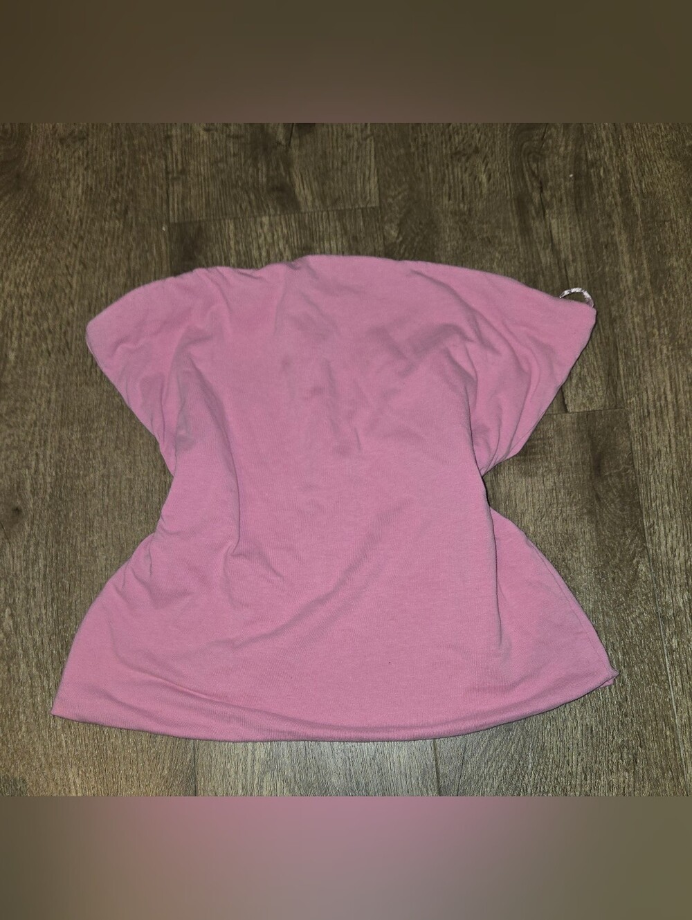 Essentials Dusty Pink Strapless Ribbed Tube Top